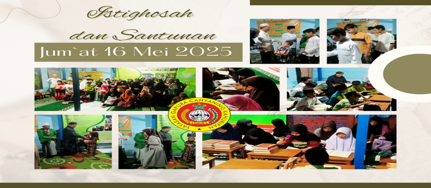 Istighosa dan Santunan 16 Mei 2025