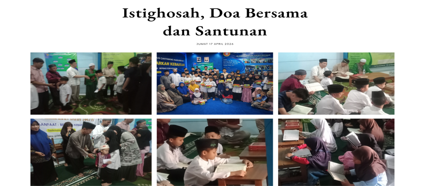 Istighosah 17 April 2026